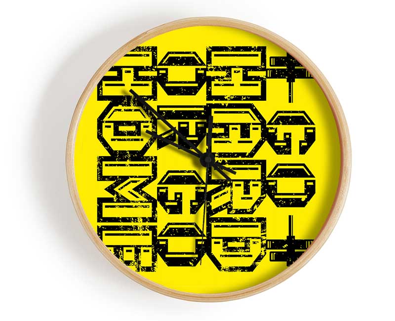 Go Hard Or Go Home 2 Clock - Wallart-Direct UK