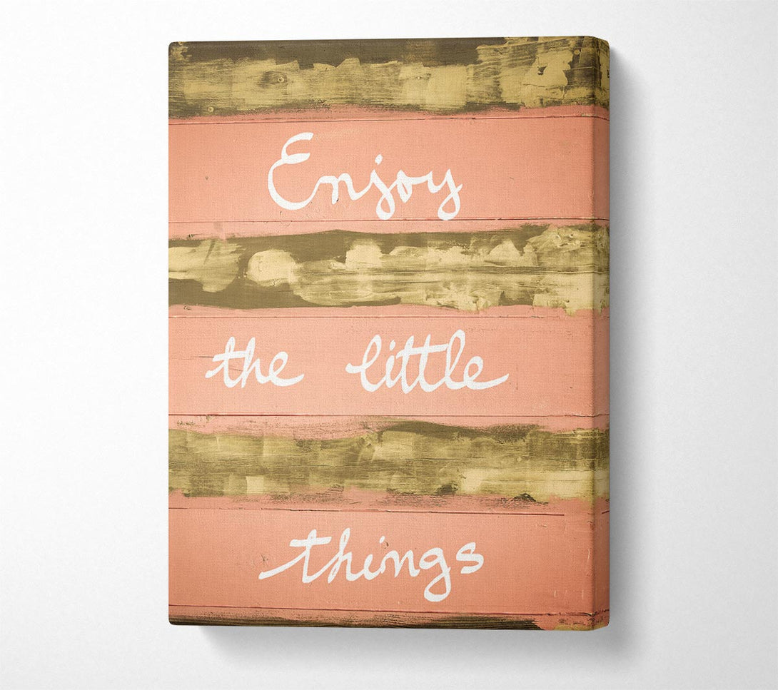 Picture of Enjoy The Little Things 3 Canvas Print Wall Art