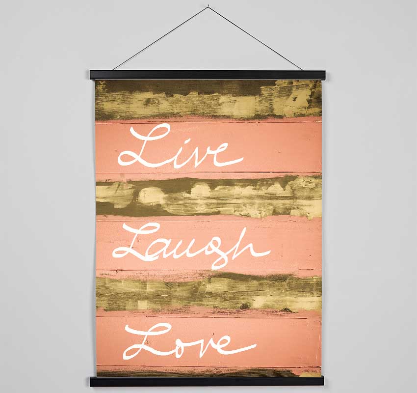 Live Laugh Love 3 Hanging Poster - Wallart-Direct UK