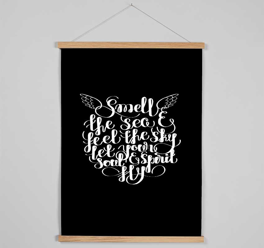 Smell The Sea And Smell The Sky Hanging Poster - Wallart-Direct UK