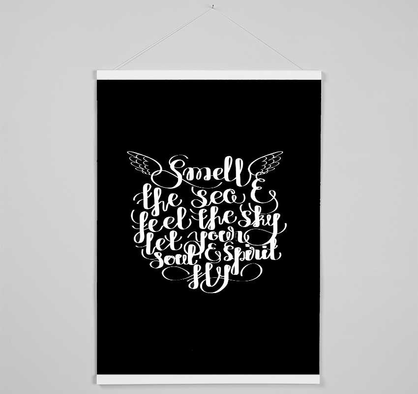 Smell The Sea And Smell The Sky Hanging Poster - Wallart-Direct UK