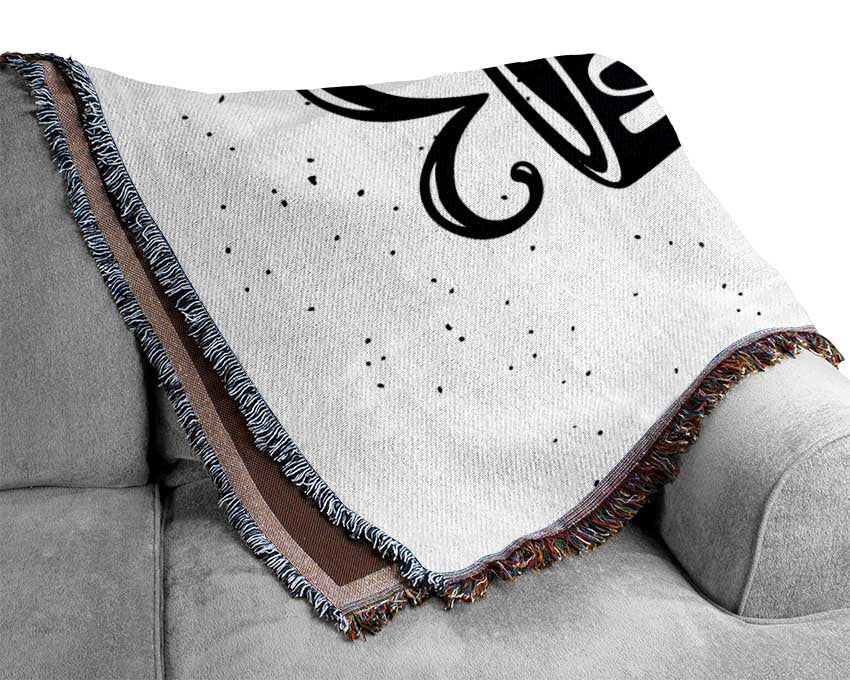 Rise and Grind Woven Blanket