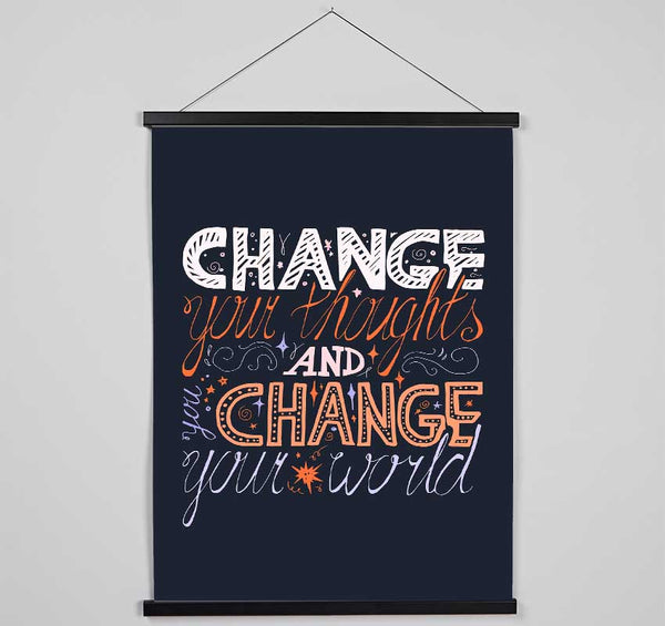 Change Your World Hanging Poster - Wallart-Direct UK