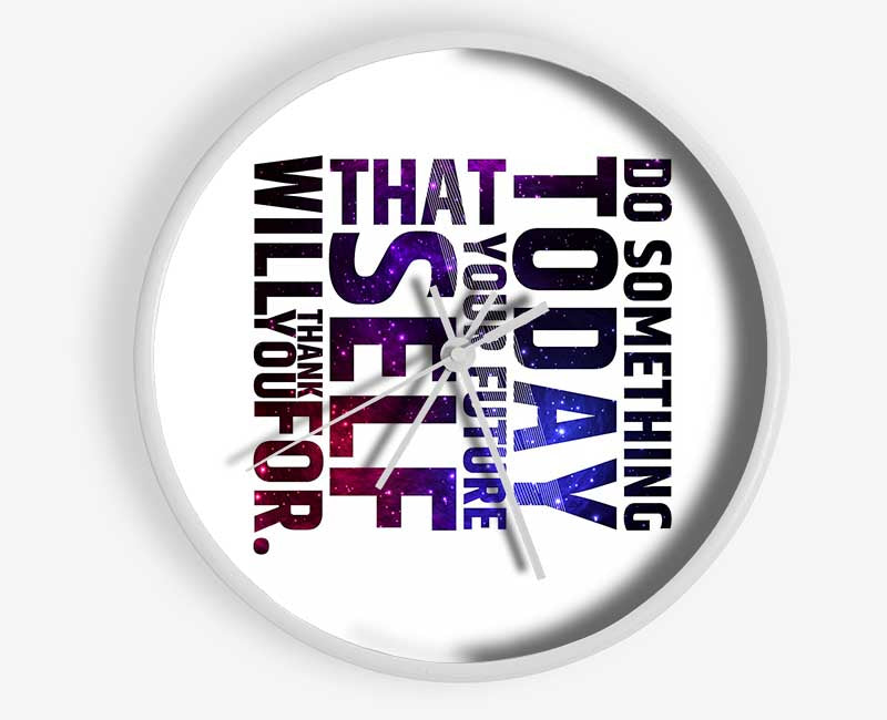 Do Something Today 2 Clock - Wallart-Direct UK