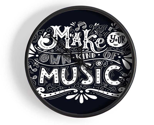 Make Your Own Kind Of Music Clock - Wallart-Direct UK