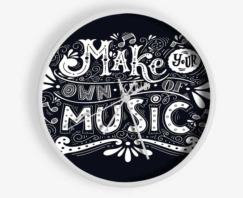 Make Your Own Kind Of Music Clock - Wallart-Direct UK