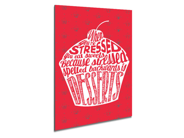 Stressed Spelled Backwards Desserts