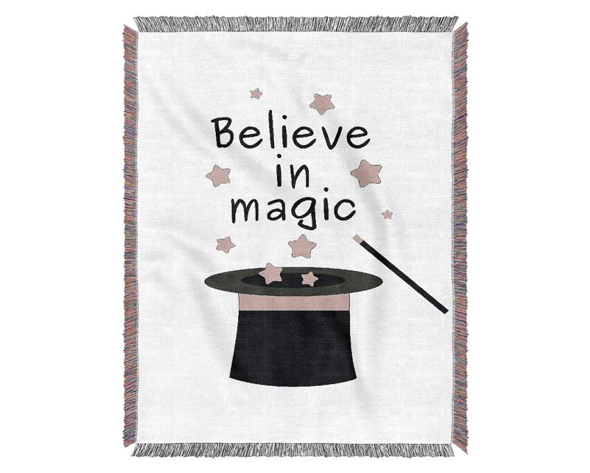 Believe In Magic Woven Blanket