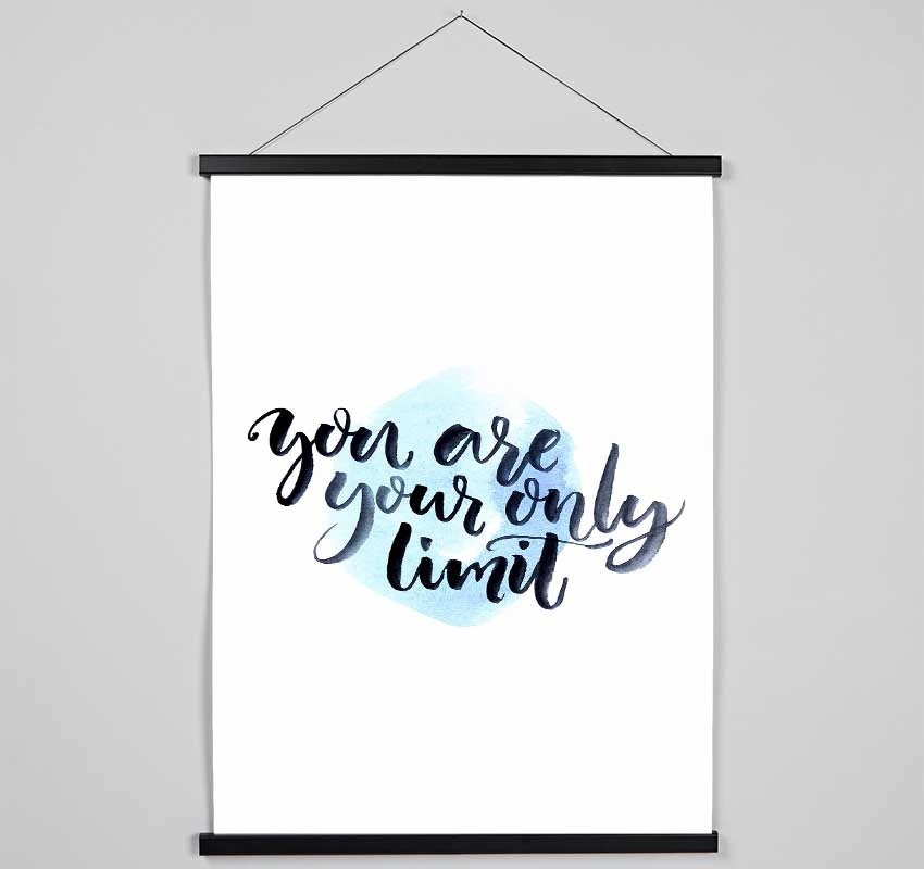 You Are Your Only Limit Hanging Poster - Wallart-Direct UK