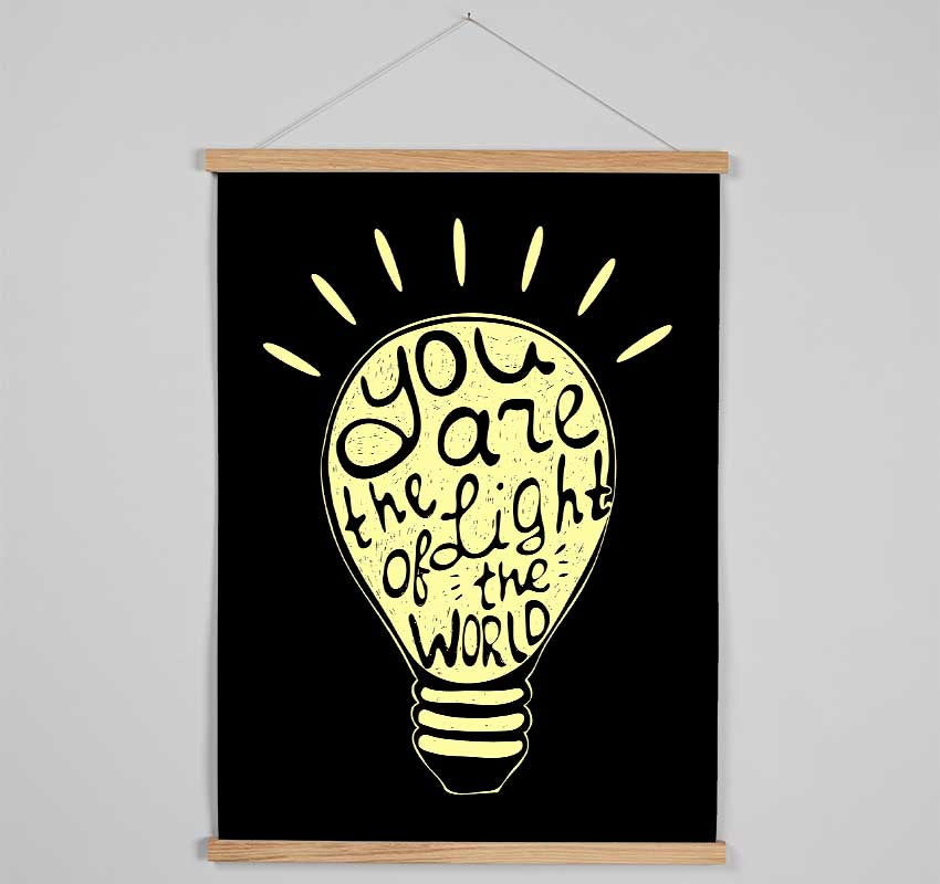 You Are The Light Hanging Poster - Wallart-Direct UK