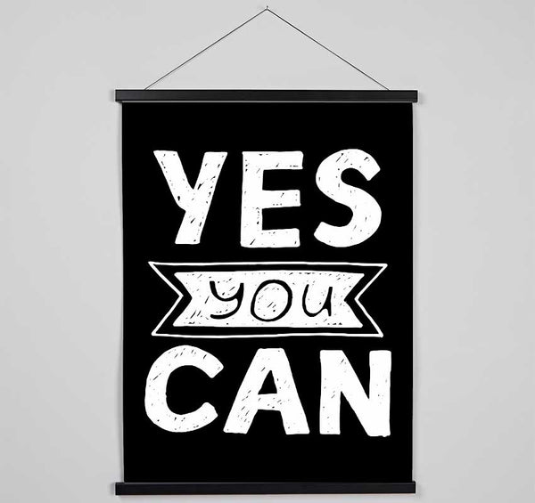 Yes You Can 4 Hanging Poster - Wallart-Direct UK