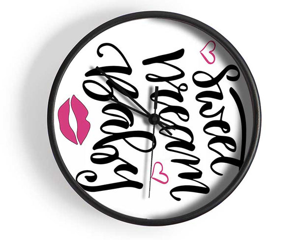 Sweet Dreams Baby 2 Clock - Wallart-Direct UK