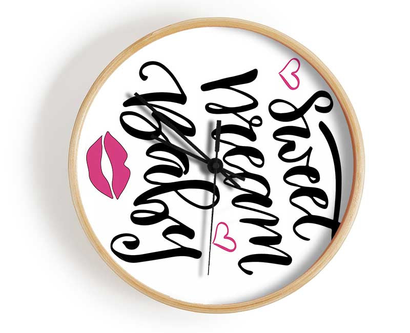 Sweet Dreams Baby 2 Clock - Wallart-Direct UK