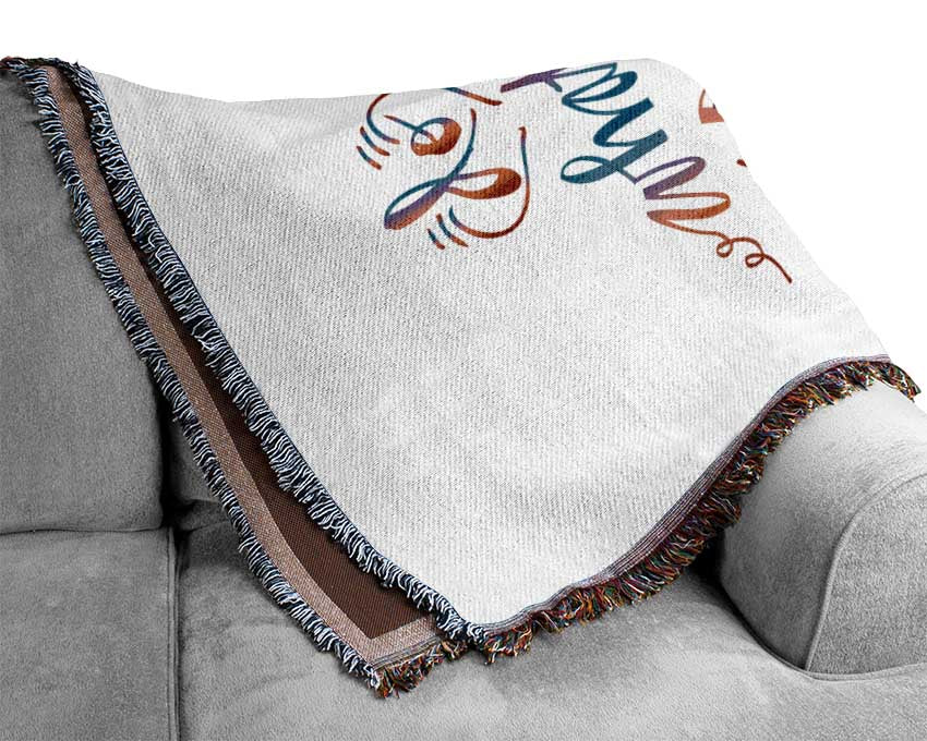 Do What You Love 5 Woven Blanket