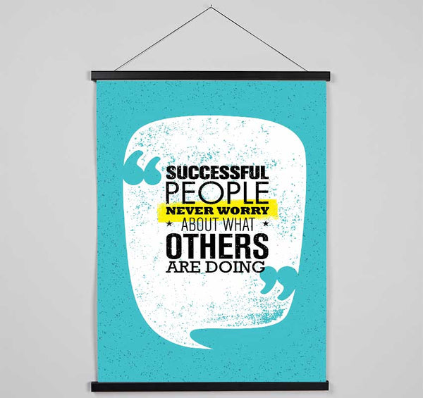 Successful People Hanging Poster - Wallart-Direct UK