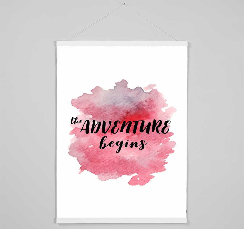 The Adventure Begins Hanging Poster - Wallart-Direct UK