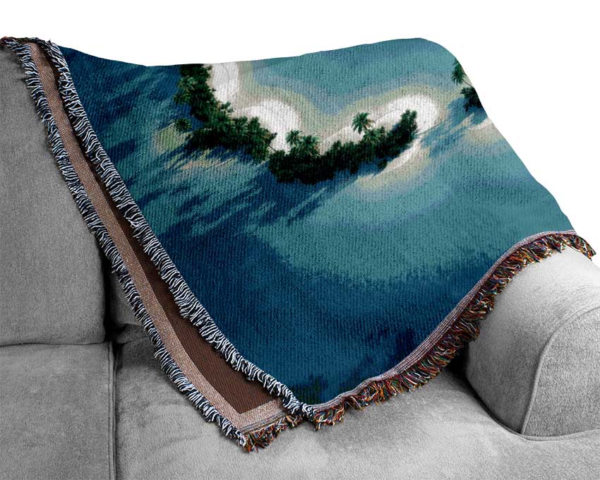 Honeymoon Bay Woven Blanket