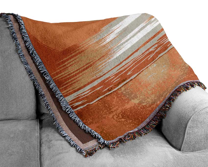 Yoga Sunset Woven Blanket