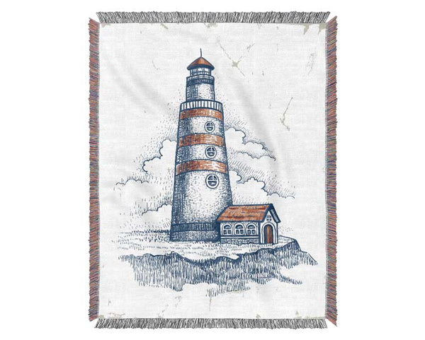 Lighthouse Watch Woven Blanket