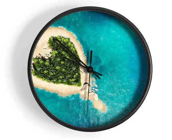 Love Island 2 Clock - Wallart-Direct UK