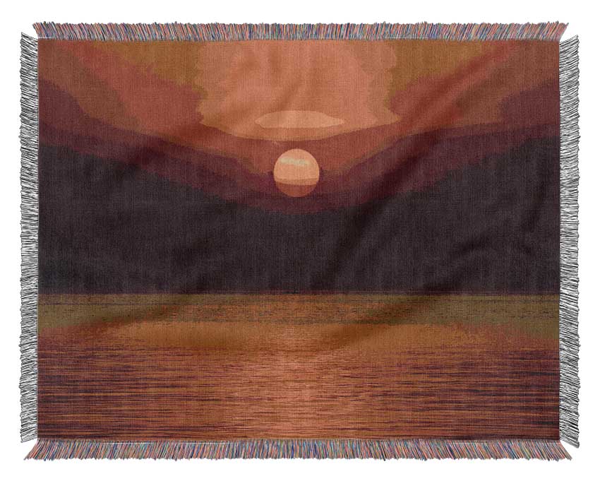 Perfect Sun Glow Woven Blanket