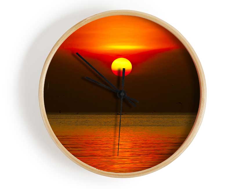 Perfect Sun Glow Clock - Wallart-Direct UK