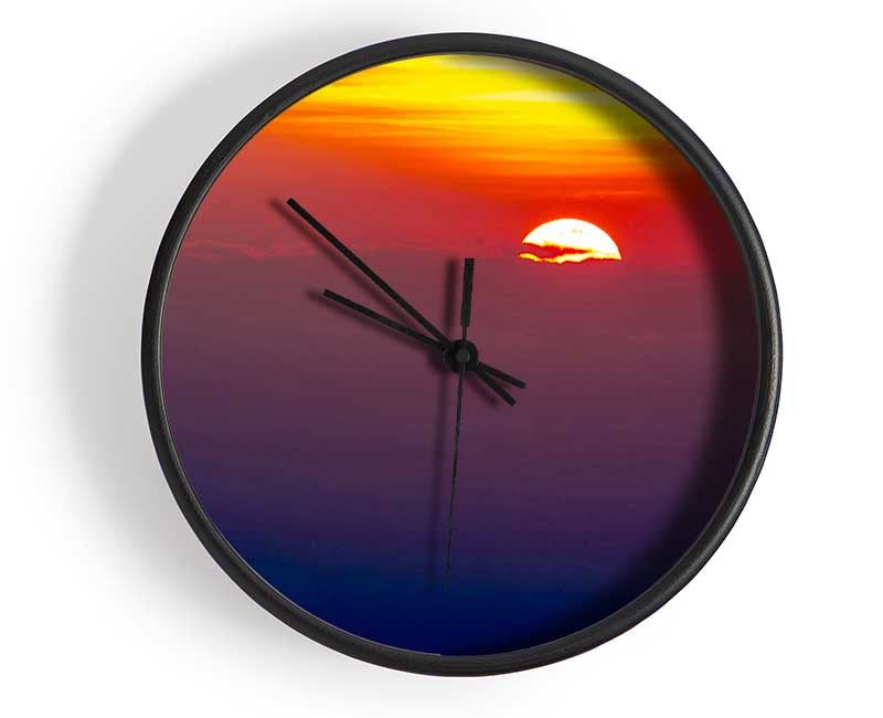 As The Sun Falls Clock - Wallart-Direct UK