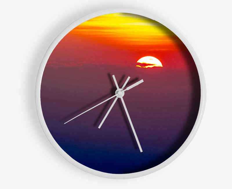 As The Sun Falls Clock - Wallart-Direct UK