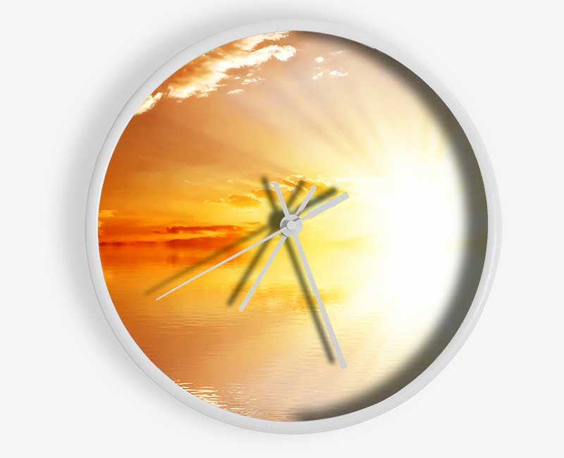 Perfect Sun Blaze Clock - Wallart-Direct UK