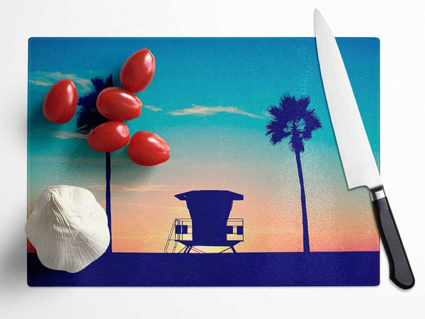 Baywatch Glass Chopping Board