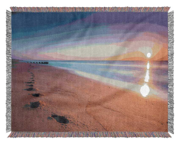 Walk Of Love Woven Blanket