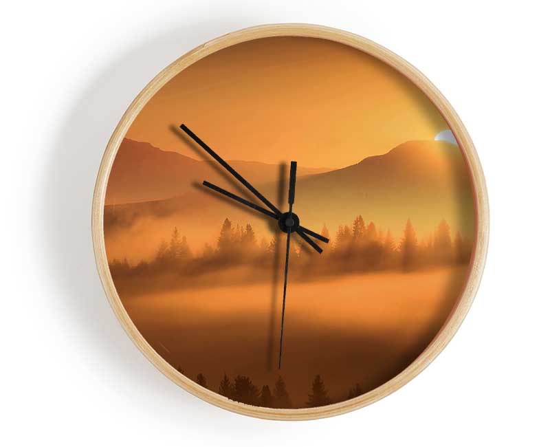 Sunrise Morning Glory Clock - Wallart-Direct UK