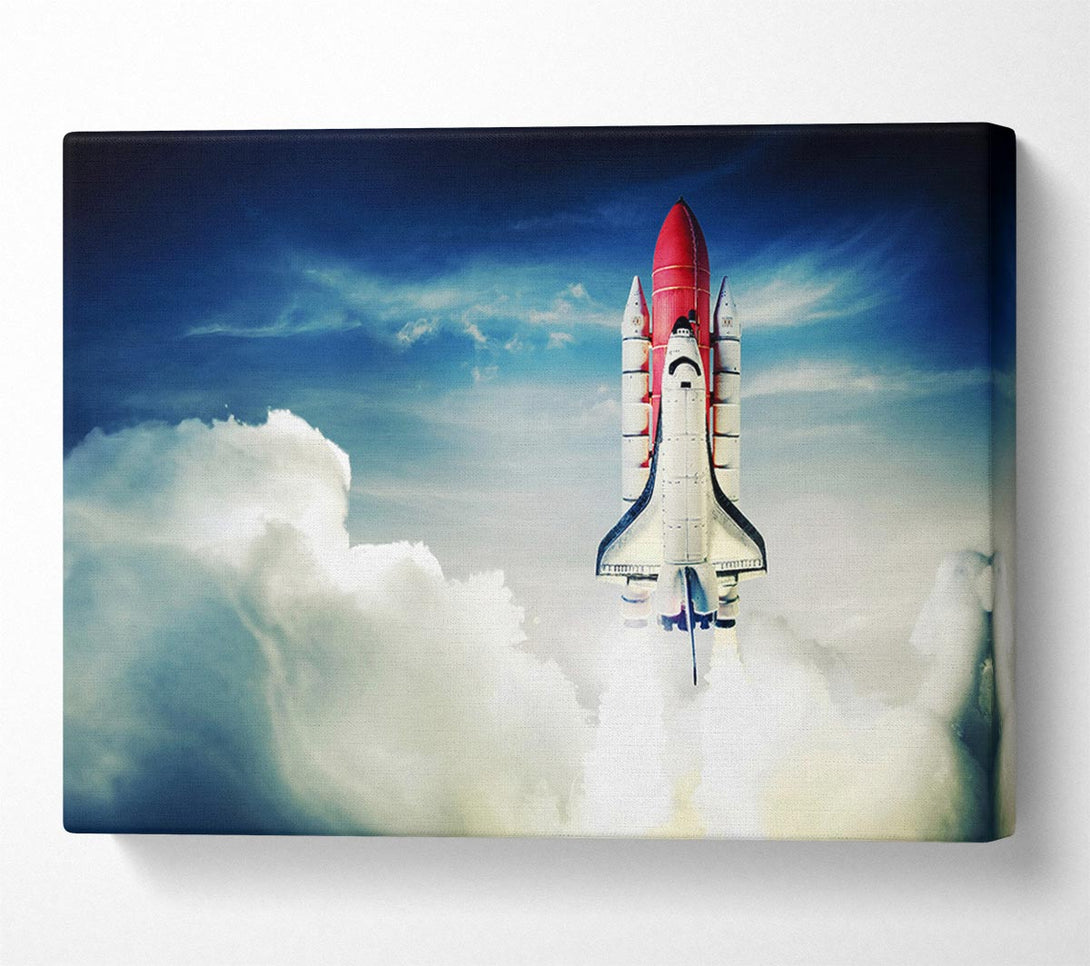 Picture of Rocket Launch 1 Canvas Print Wall Art