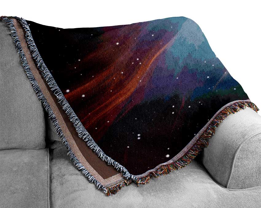 Deep In Space Woven Blanket