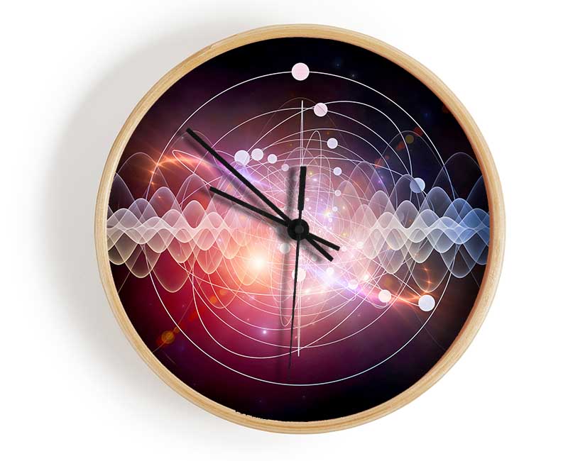 Vibration Of The Universe Clock - Wallart-Direct UK