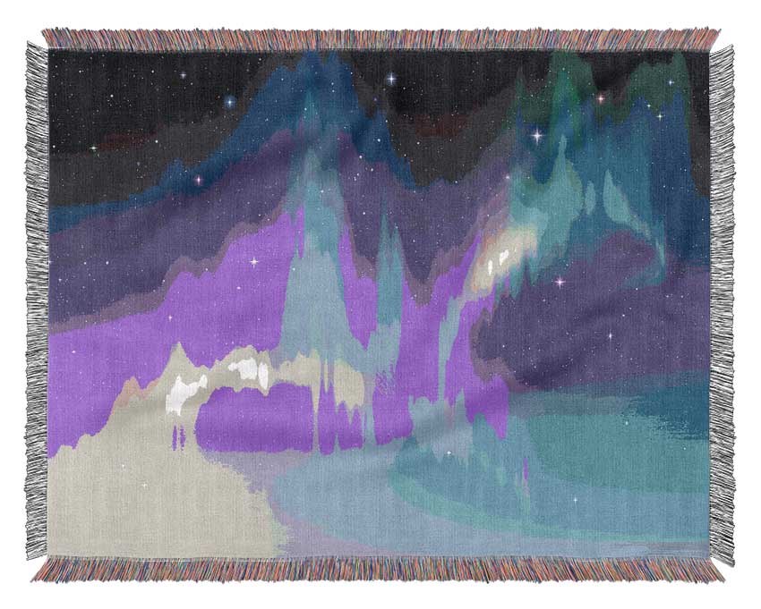 Northern Light Splendour Woven Blanket