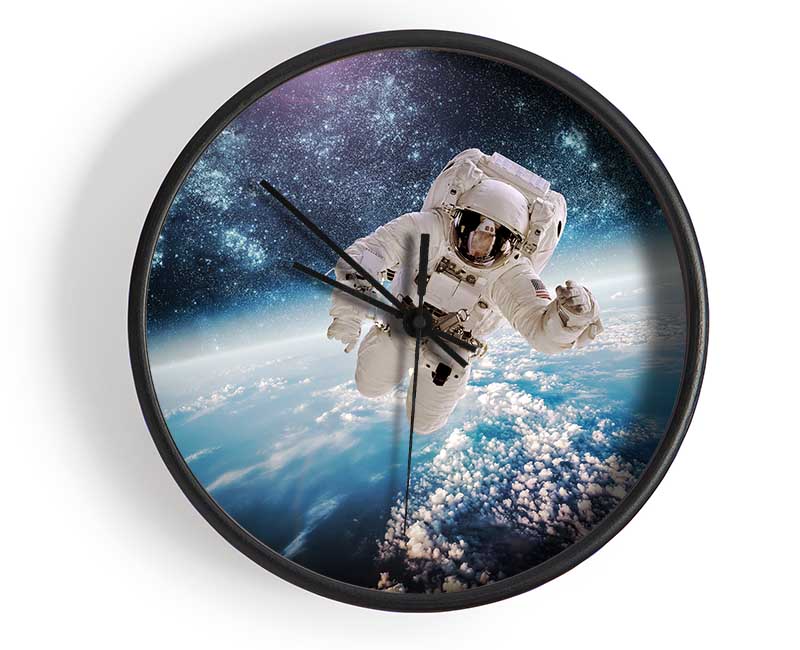 Astronaut In Space Clock - Wallart-Direct UK