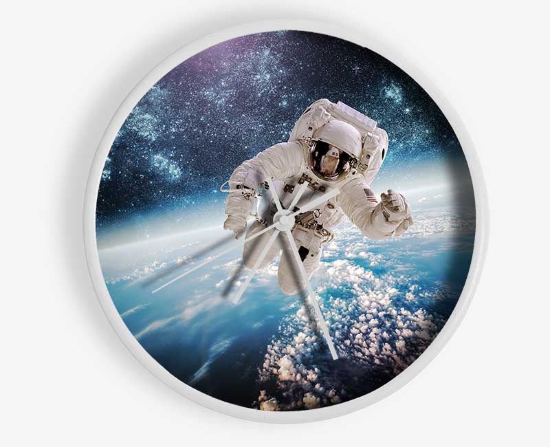 Astronaut In Space Clock - Wallart-Direct UK