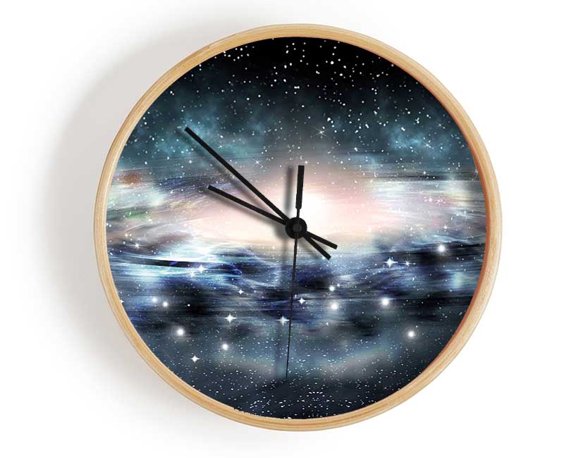 Galaxy Of Stars Clock - Wallart-Direct UK