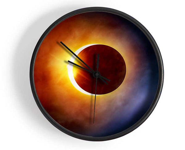 Total Eclipse Clock - Wallart-Direct UK