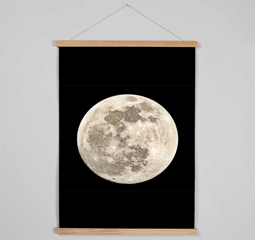 The Moon Hanging Poster - Wallart-Direct UK