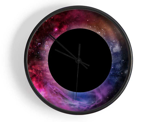 Galaxy Eclipse Clock - Wallart-Direct UK