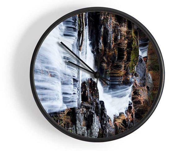 Rushing Waters Clock - Wallart-Direct UK