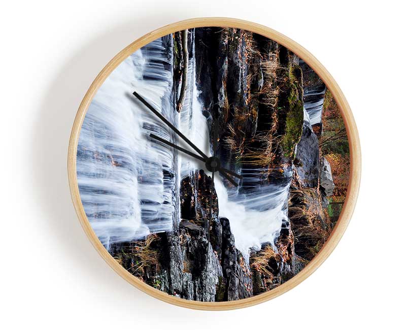 Rushing Waters Clock - Wallart-Direct UK