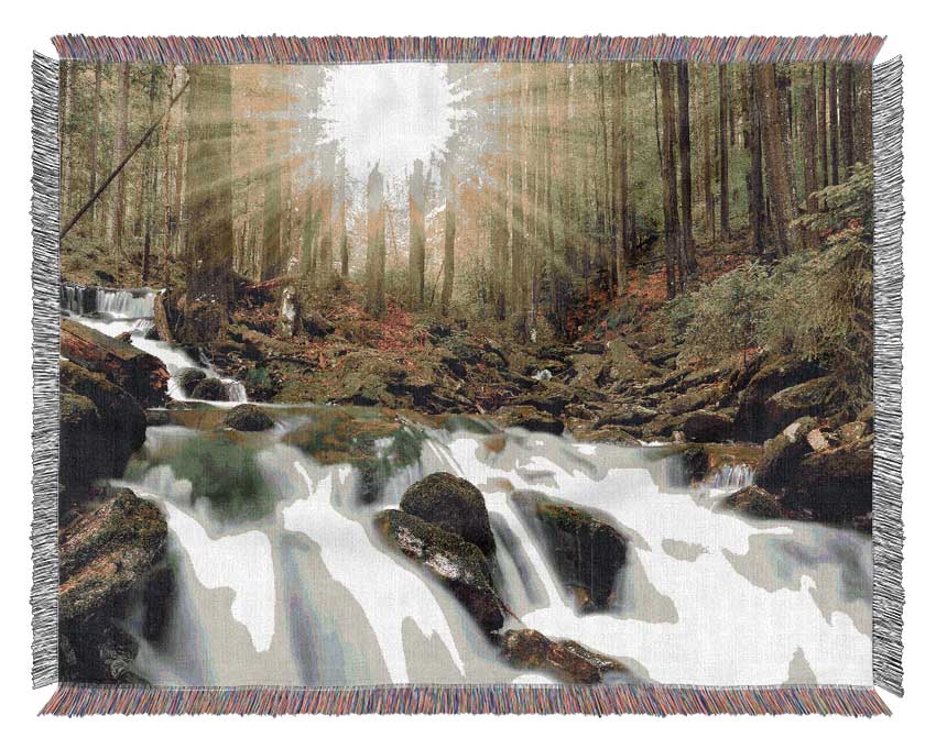 Sunblaze Waters Woven Blanket