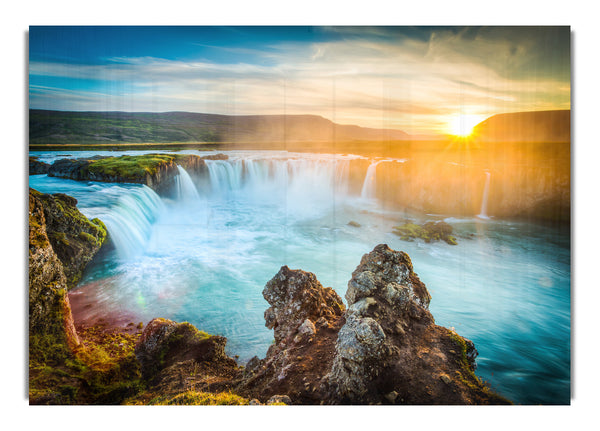 Sunset Over The Stunning Waters