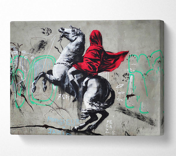 Picture of Graffiti In Paris Canvas Print Wall Art