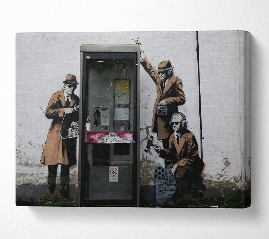 Picture of Spy Booth Canvas Print Wall Art