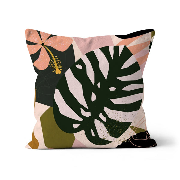 Cheese Plant Illustration Modern Cushion