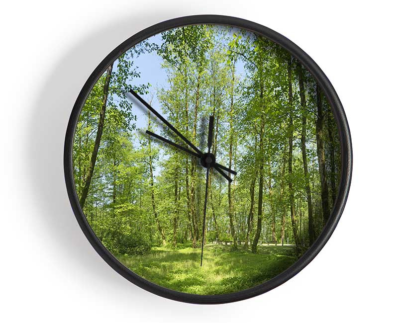 Greenland forest Clock - Wallart-Direct UK